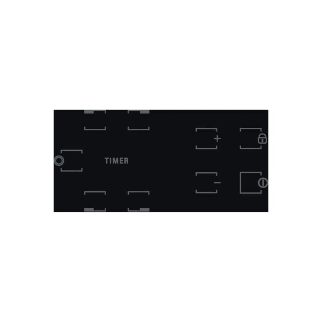 Hotpoint HR612CH 58cm Ceramic Hob - Black