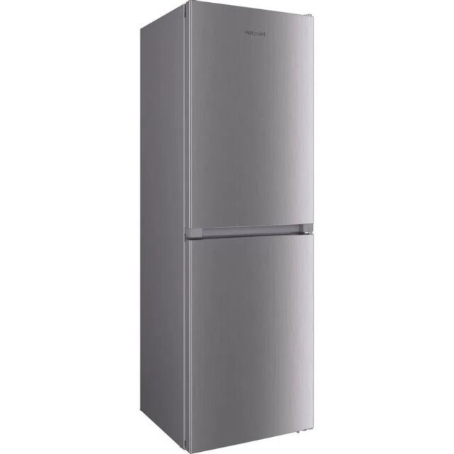 Hotpoint HTFC850TI1X1 59.5cm 50/50 Total No Frost Fridge Freezer - Graphite