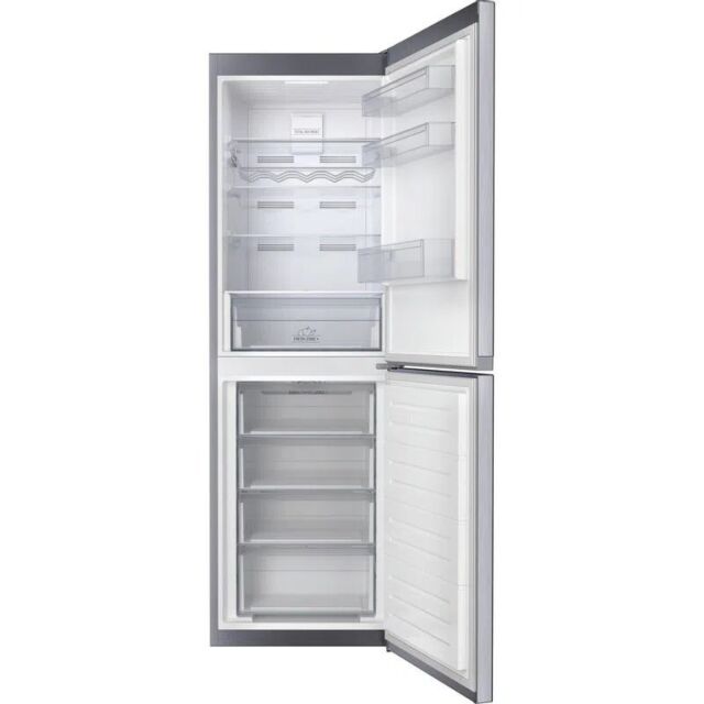 Hotpoint HTFC850TI1X1 59.5cm 50/50 Total No Frost Fridge Freezer - Graphite