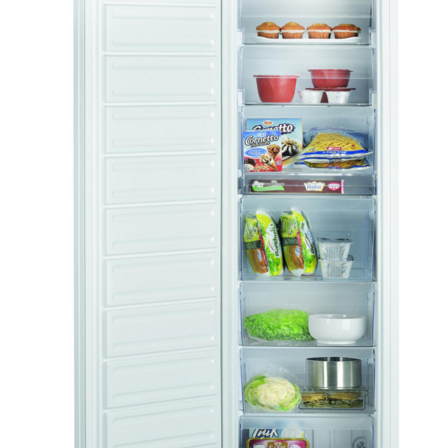 Hotpoint HTSD18F013H1BI 54cm Integrated Tall Freezer