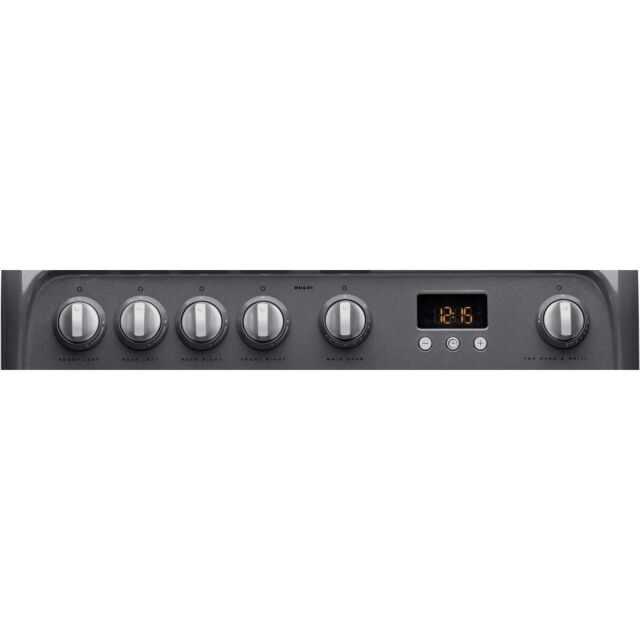 Hotpoint HUG61G 60Cm Gas Cooker In Graphite