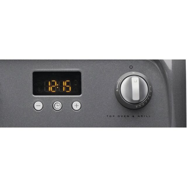 Hotpoint HUG61G 60Cm Gas Cooker In Graphite