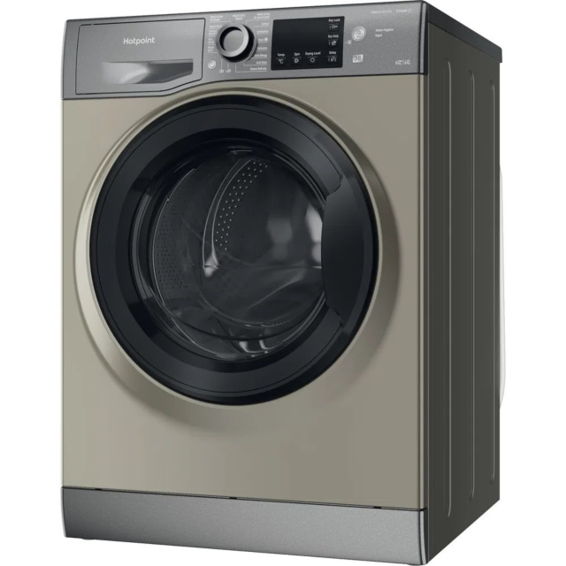 Hotpoint NDB8635GK 8kg/6kg 1400 Spin Washer Dryer - Graphite
