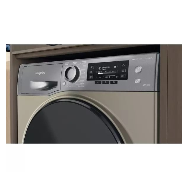 Hotpoint NDD8636GDAUK 8kg/6kg 1400 Spin Washer Dryer - Graphite