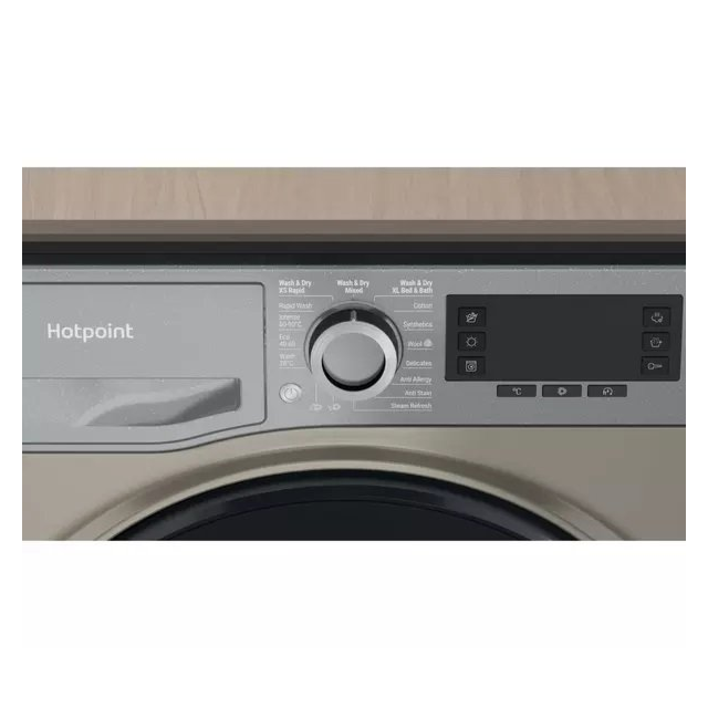 Hotpoint NDD8636GDAUK 8kg/6kg 1400 Spin Washer Dryer - Graphite