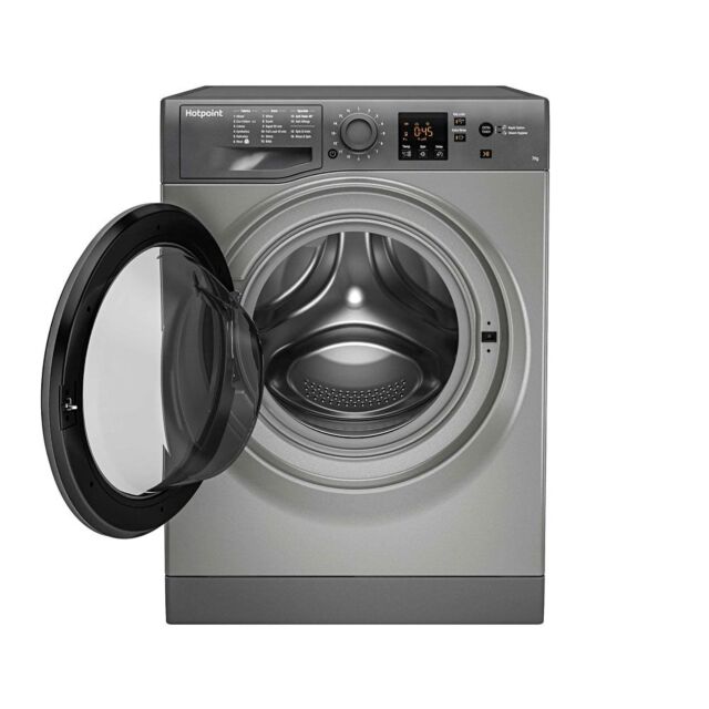 Hotpoint NSWF742UGG Washing Machine 7Kg 1400 Spin Washer