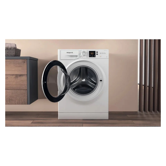 Hotpoint NSWM864CGGUKN 8Kg 1600 Spin, Digit Plus,Anti Stain 40,Full Load 45,Steam Hygiene, Rapid Opt