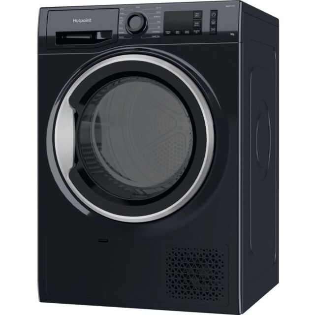 Hotpoint NTM1192BSKUK 9Kg Heat Pump Tumble Dryer - Black