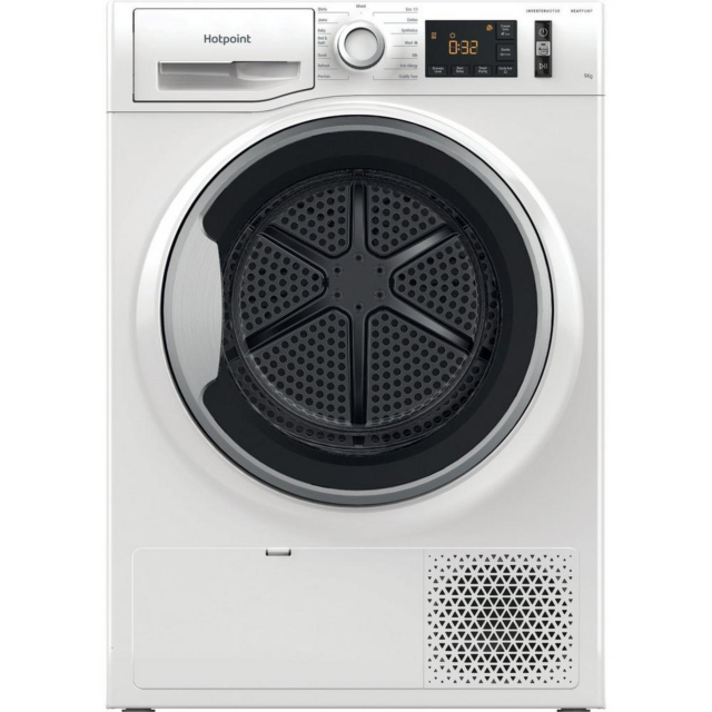 Hotpoint NTSM1192SKUK 9Kg Heat Pump Tumble Dryer - White