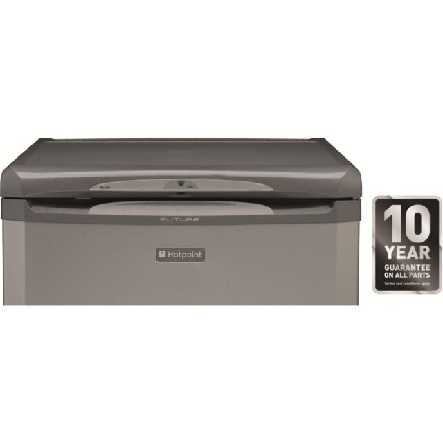 Hotpoint RLA36G1 Undercounter Fridge 60Cm, White, H. 85Cm, Direct Cooling- F Energy