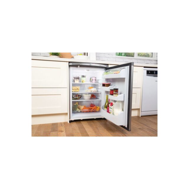 Hotpoint RLA36G1 Undercounter Fridge 60Cm, White, H. 85Cm, Direct Cooling- F Energy