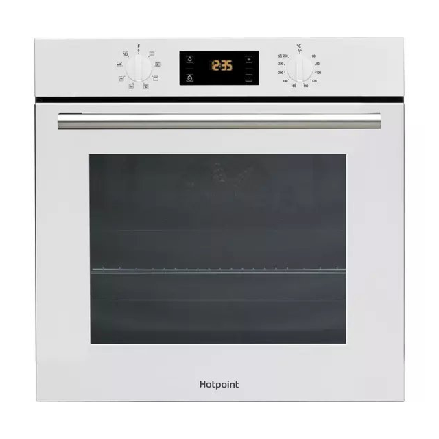 Hotpoint SA2540HWH 59.5cm Built In Electric Single Oven - White