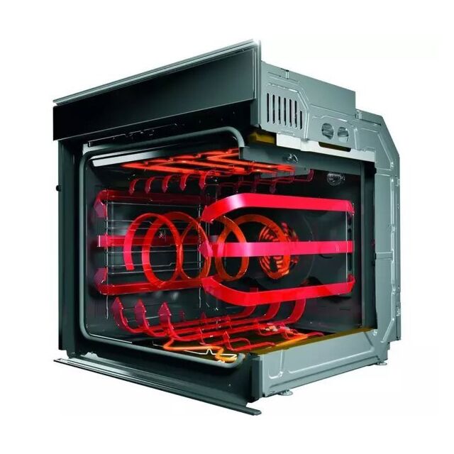 Hotpoint SA2840PIX 59.5cm Built In Electric Single Pyrolytic Oven - Stainless Steel