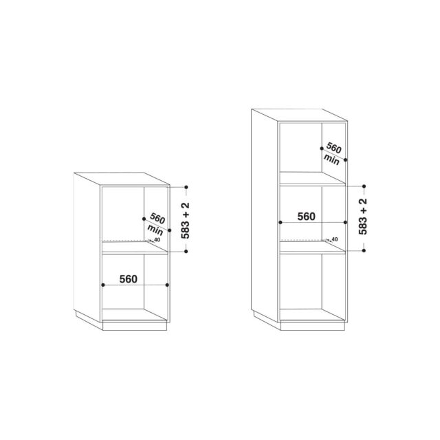 Hotpoint SA4544CIX Single Oven 