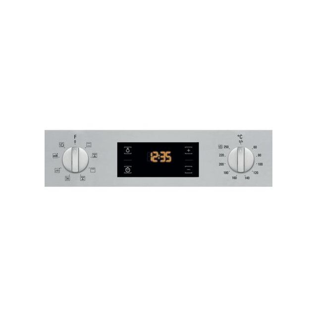 Hotpoint SA4544HIX 7 Function 71Ltr Single Electronic Oven. Multiflow Technology , Hydro , 2 Control