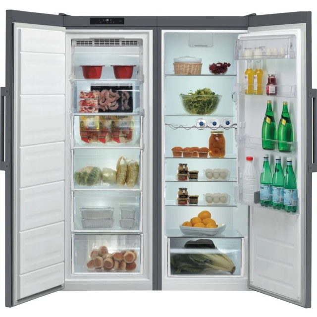 Hotpoint UH6F1CG1 59.5cm Tall Freezer - Graphite