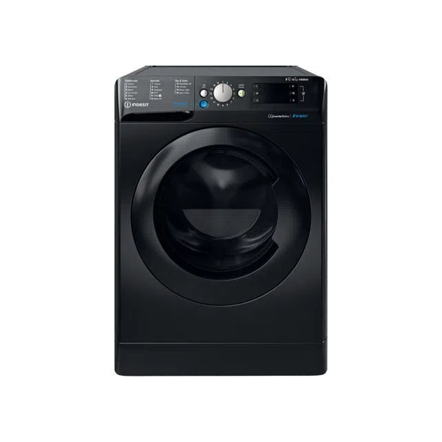 Indesit BDE86436XBUKN 8kg/6kg 1400 Spin Washer Dryer - Black