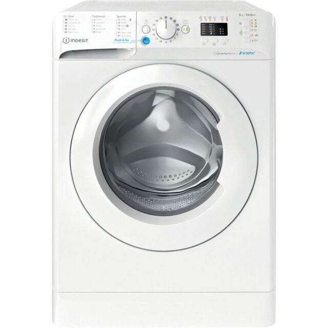 Indesit BWA81485XWUKN 8kg 1400 Spin Washing Machine
