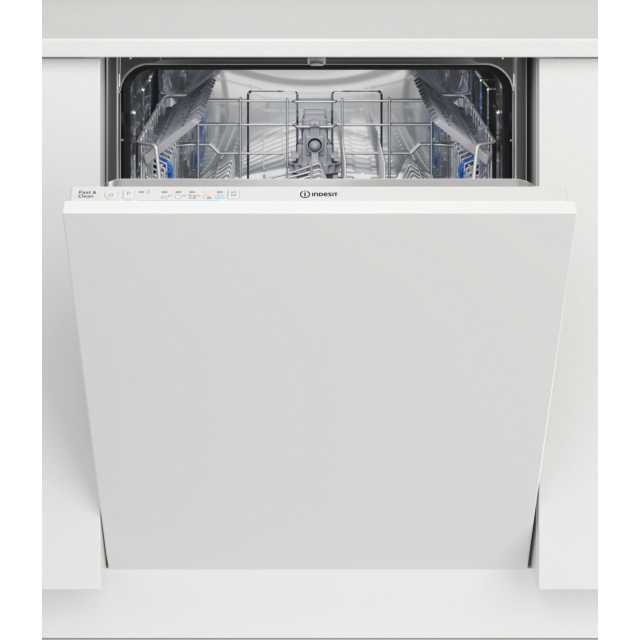 Indesit D2IHL326UK Full Size Dishwasher - White- 14 Place Settings