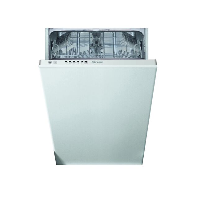 Indesit DI9E2B10UK Integrated Slimline Dishwasher - 9 Place Settings