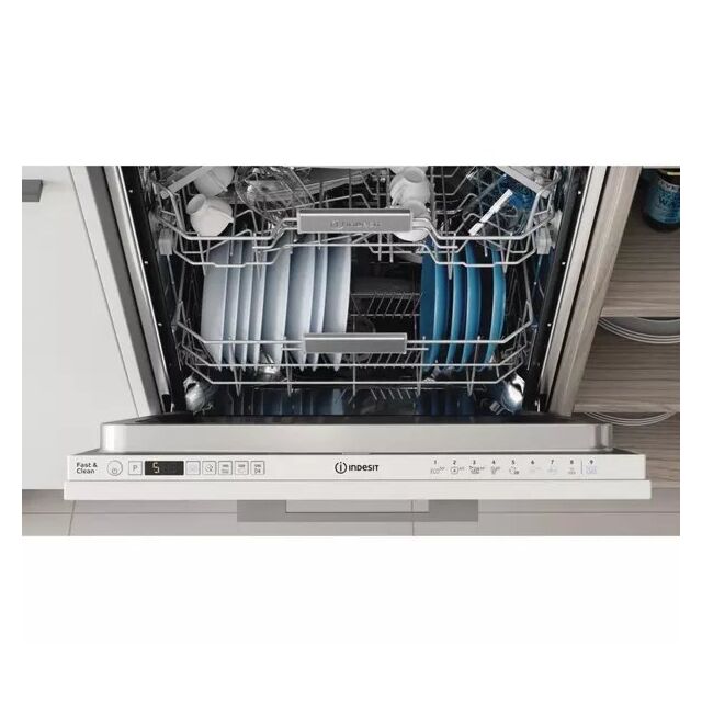 Indesit DIO3T131FEUK Integrated Dishwasher - 14 Place Settings