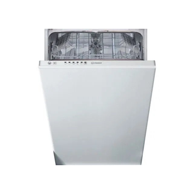 Indesit DSIE2B10UKN Built-In Slimline Dishwasher
