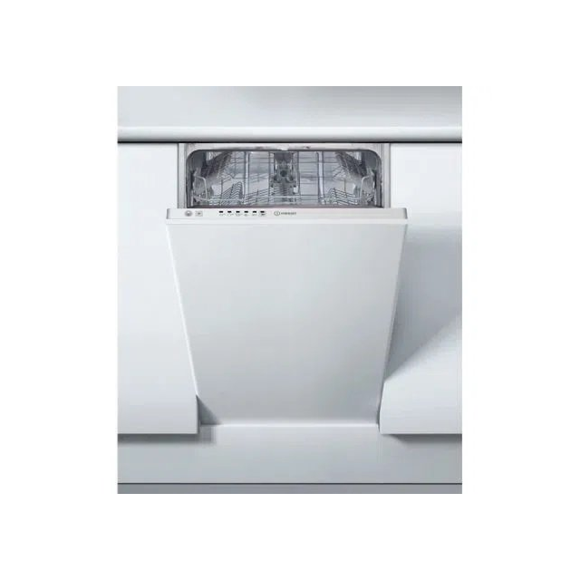 Indesit DSIE2B10UKN Built-In Slimline Dishwasher