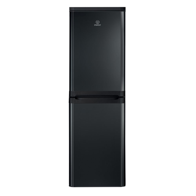 Indesit IBD5515B1 60/40 55cm Manual Fridge Freezer - Black