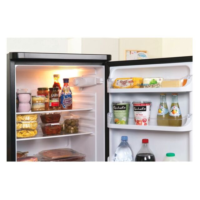 Indesit IBD5515B1 60/40 55cm Manual Fridge Freezer - Black