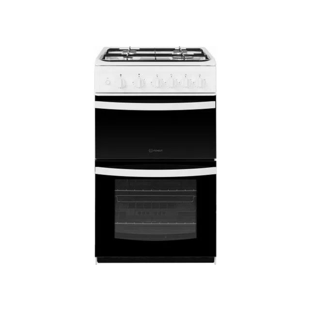 Indesit ID5G00KMWL Double Gas Cooker