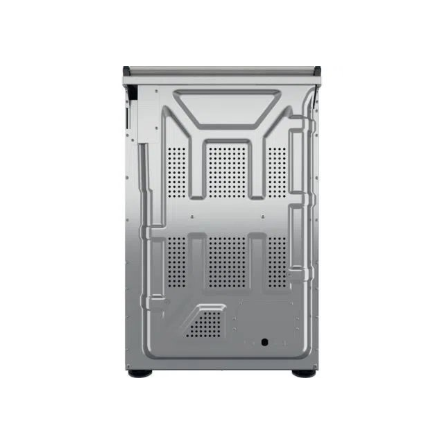 Indesit ID67G0MCXUK 60cm Double Oven Gas Cooker with Gas Hob - Stainless Steel