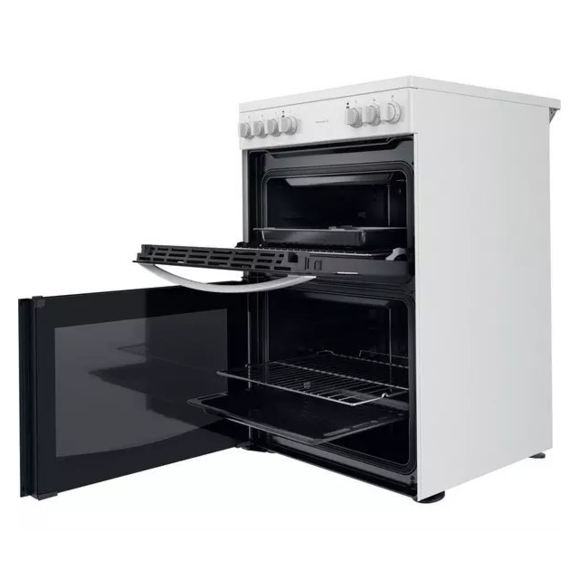 Indesit ID67V9KMWUK 60cm Electric Ceramic Cooker - White