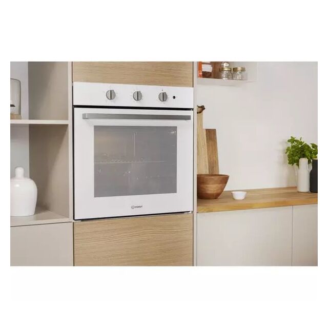Indesit IFW6230WHUK 59.5cm Built In Electric Single Oven - White