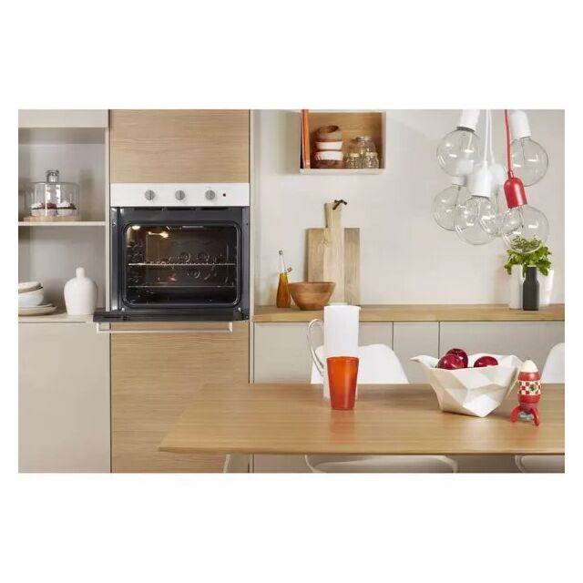 Indesit IFW6230WHUK 59.5cm Built In Electric Single Oven - White
