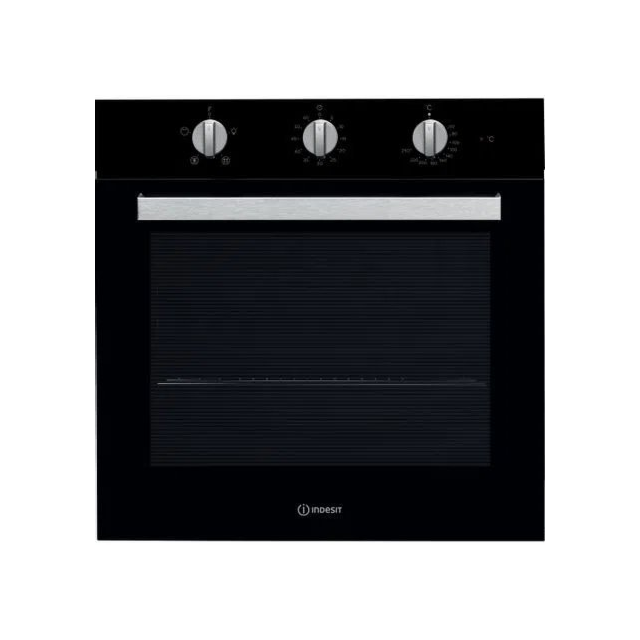Indesit IFW6330BL 59.5cm Built In Electric Single Oven - Black