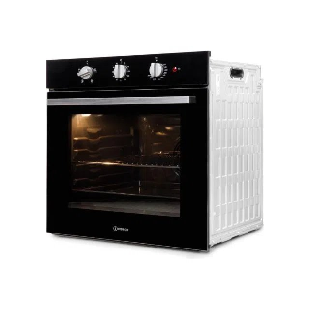 Indesit IFW6330BL 59.5cm Built In Electric Single Oven - Black