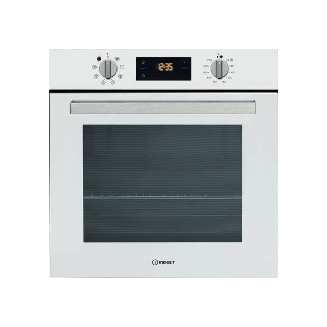 Indesit IFW6340WHUK 59.5cm Built In Electric Single Oven in White