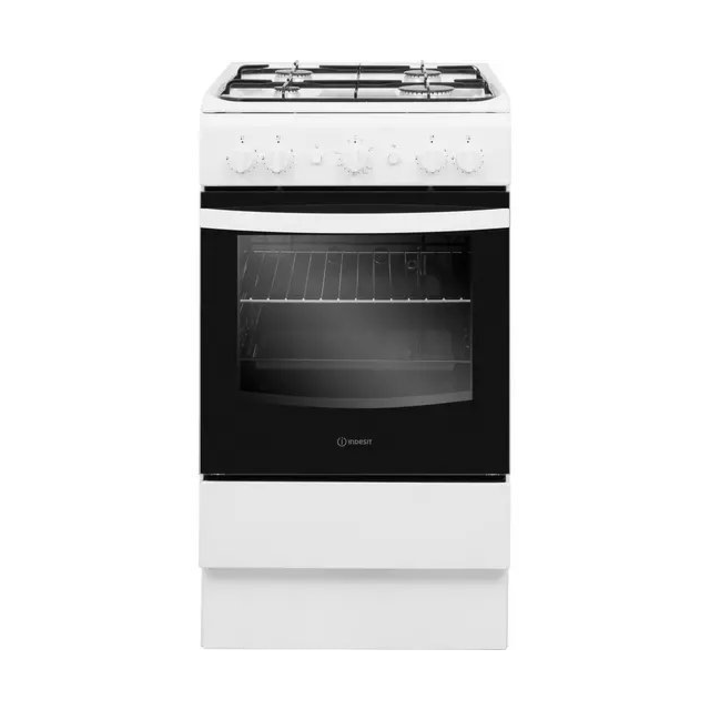 Indesit Click&Clean IS5G1KMW/U 50 cm Gas Cooker – White