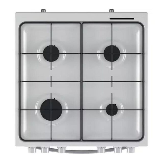 Indesit IS67G1PMWUK 60cm Gas Single Cavity Cooker with Grill and Timer
