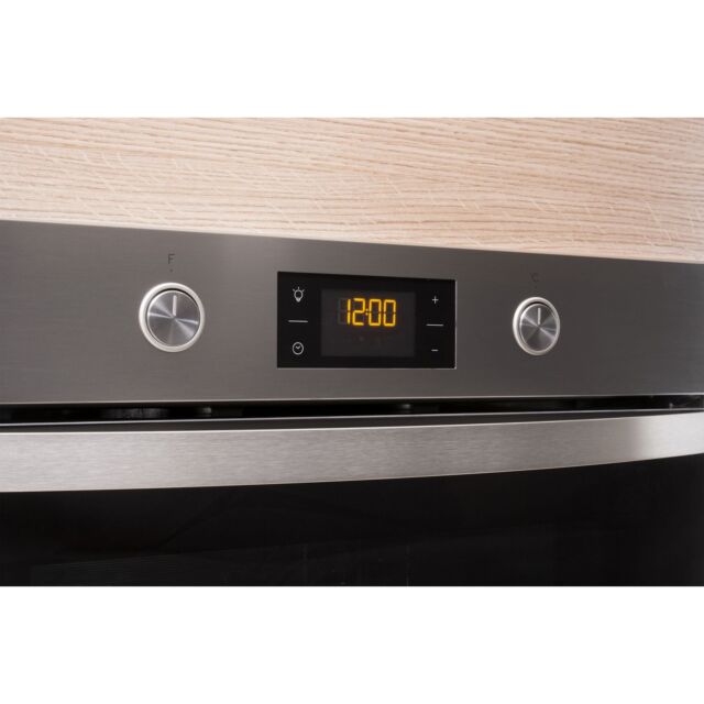 Indesit KFW3841JHIX Single Oven 