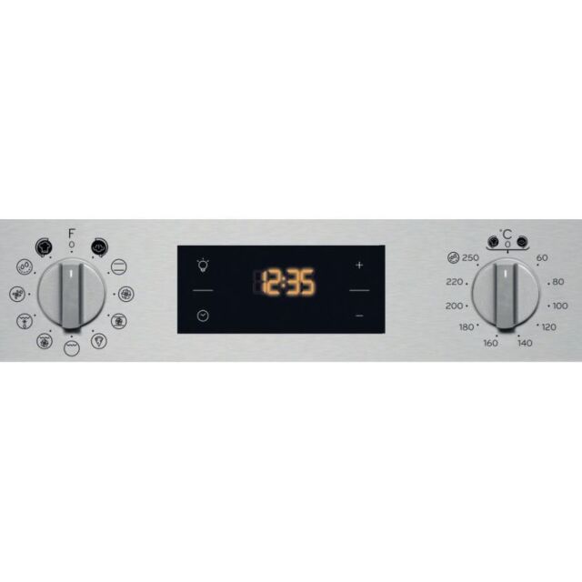 Indesit KFWS3844HIXUK 59.5cm Built In Electric Single Oven - Inox