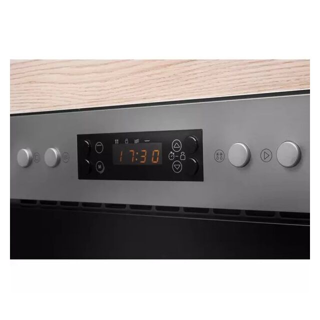 Indesit MWI3213IX 22 Litre Built-in Microwave with Grill - Stainless Steel