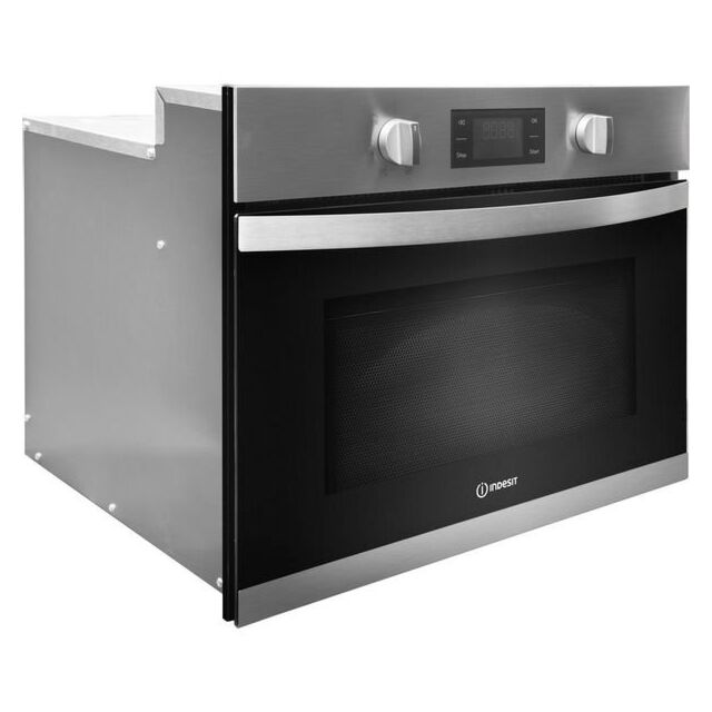 Indesit MWI3443IX 40 Litre Built In Microwave Oven - Stainless Steel