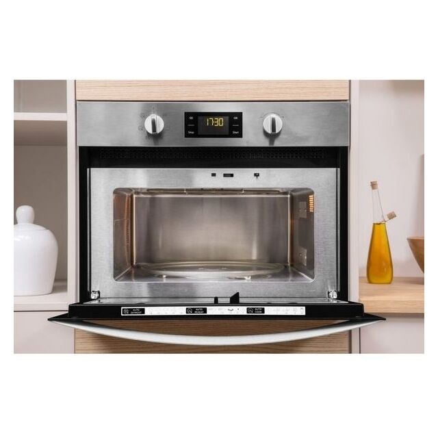 Indesit MWI3443IX 40 Litre Built In Microwave Oven - Stainless Steel
