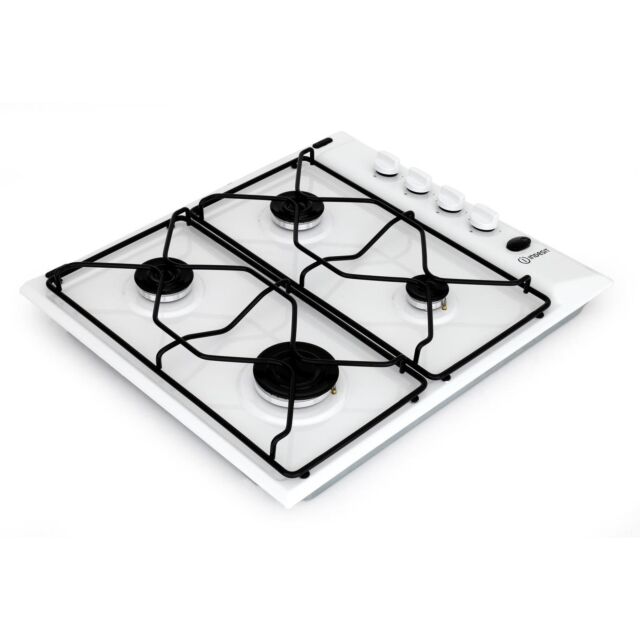 Indesit PAA642/IWH 58cm Gas Hob - White