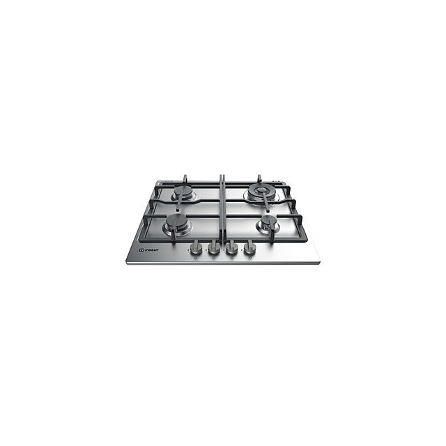 Indesit THP641WIXI 58cm Gas Hob - Inox