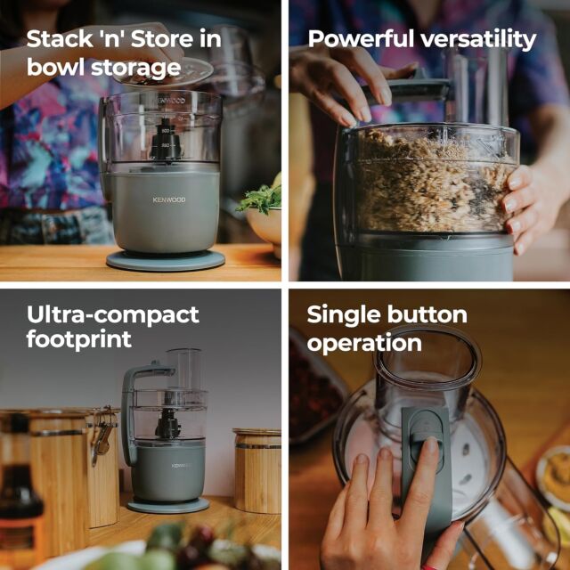 Kenwood FDP22.130GY Multi Pro Go Food Processor 