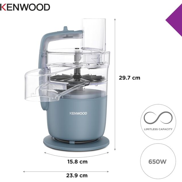 Kenwood FDP22.130GY Multi Pro Go Food Processor 