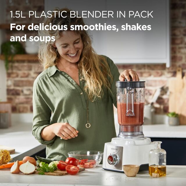 Kenwood FDP65.860WH Multipro Express 4 In 1 Food Processor 