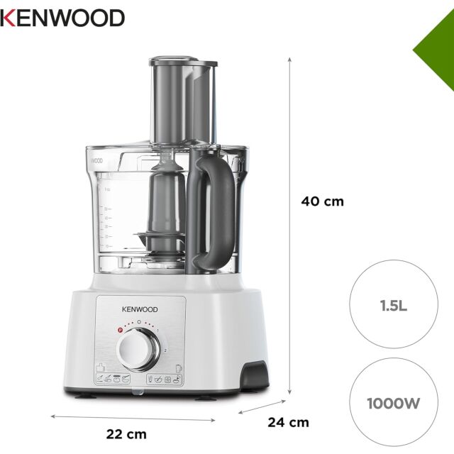 Kenwood FDP65.860WH Multipro Express 4 In 1 Food Processor 